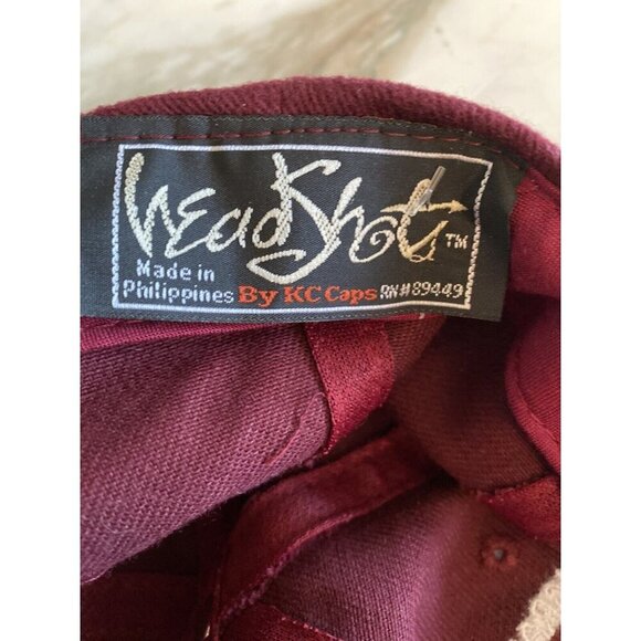 Sawgrass Recreation Park Embroidered Maroon Adjustable Cap By KC Caps - Picture 6 of 7